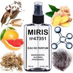 MIRIS No. 47351 bottle-front view for daily wear.