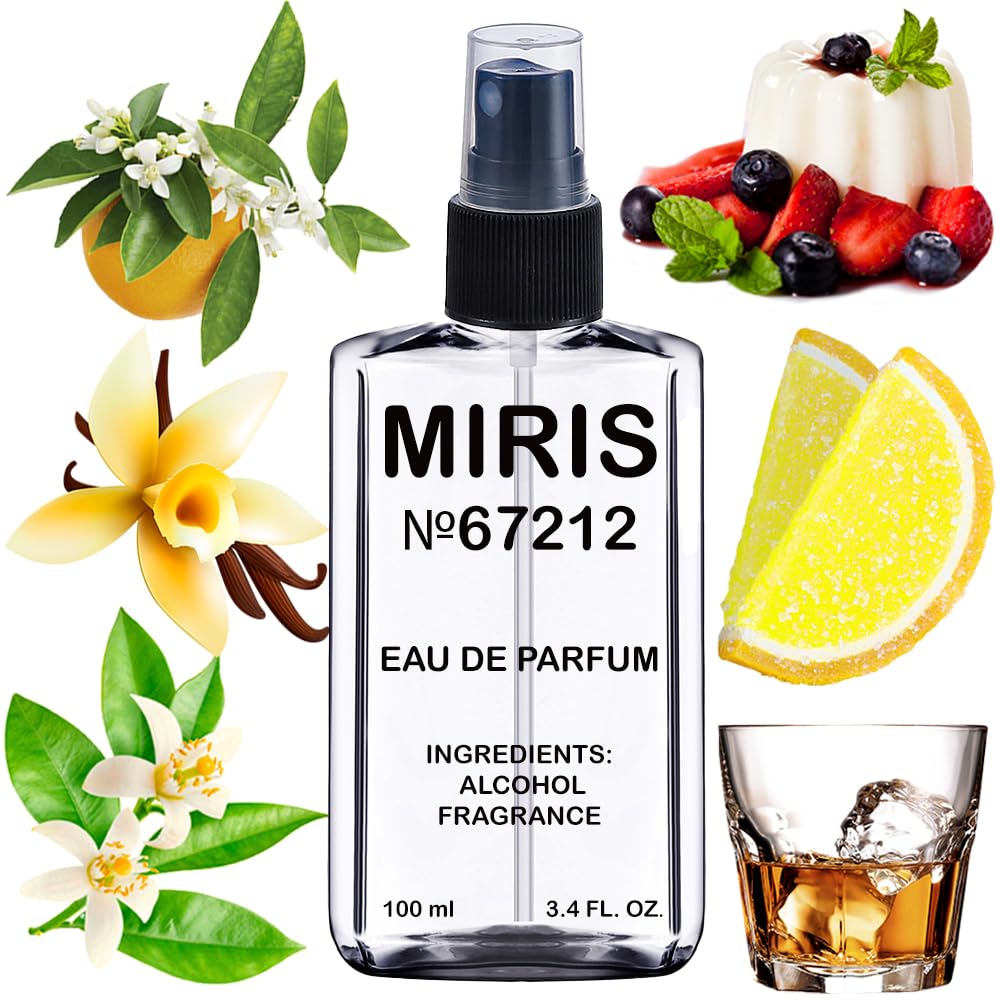 MIRIS No. 67212 devotion bottle closeup highlighting premium, long lasting fragrance.