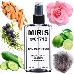 MIRIS No. 61718 bottle with rose on ice note, perfect for daily wear.
