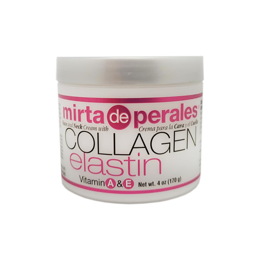 Texture swirl of Mirta de Perales Collagen Elastin Cream demonstrates silky, quick-absorption texture.