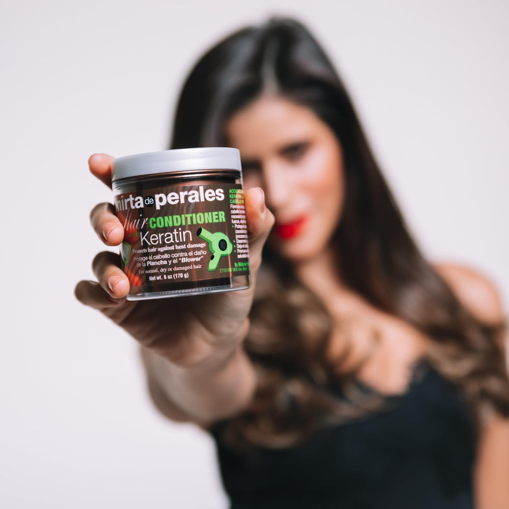 Color-safe formula visual confirms suitability for color-treated hair.