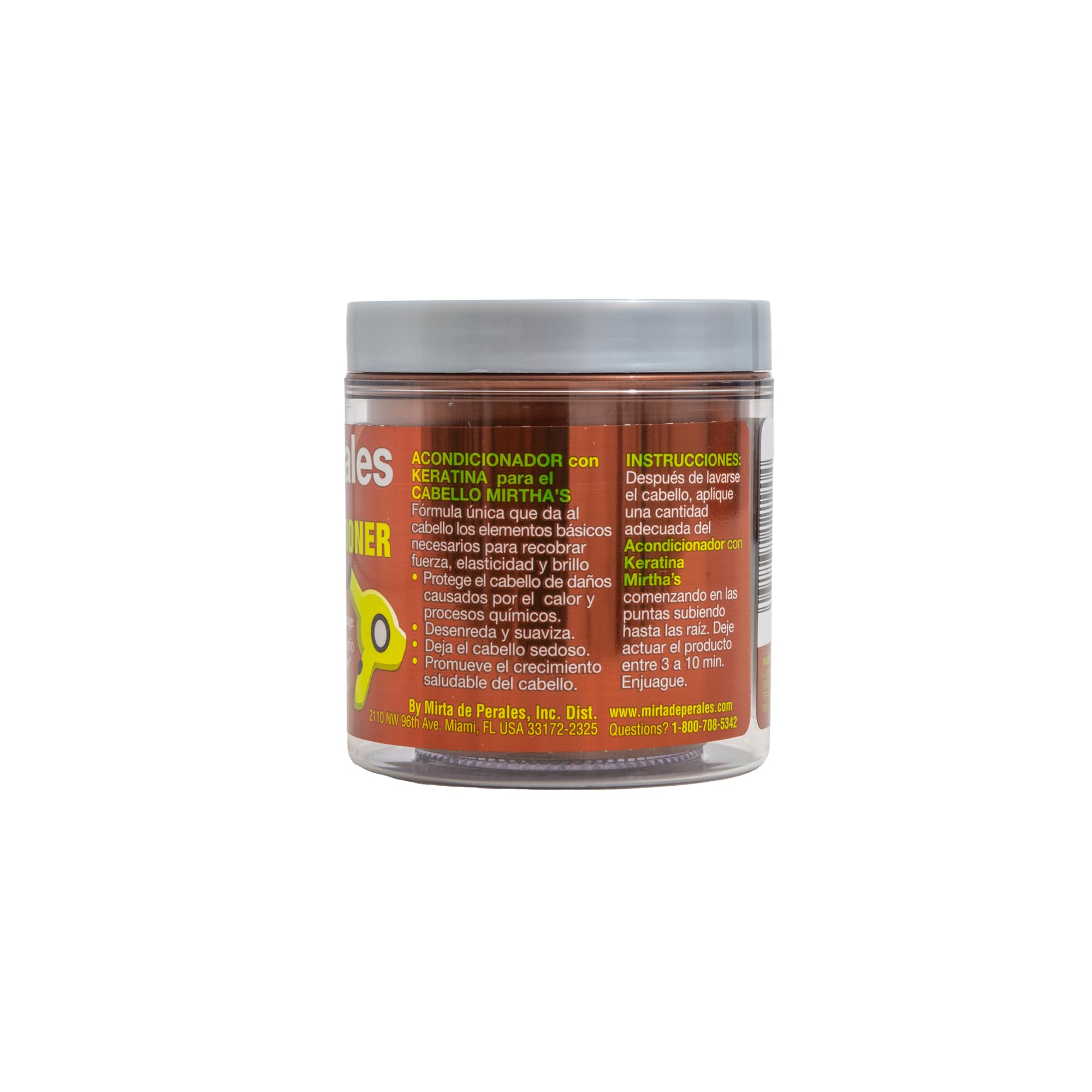 Close-up of the conditioner label highlights hydrolyzed keratin benefits.