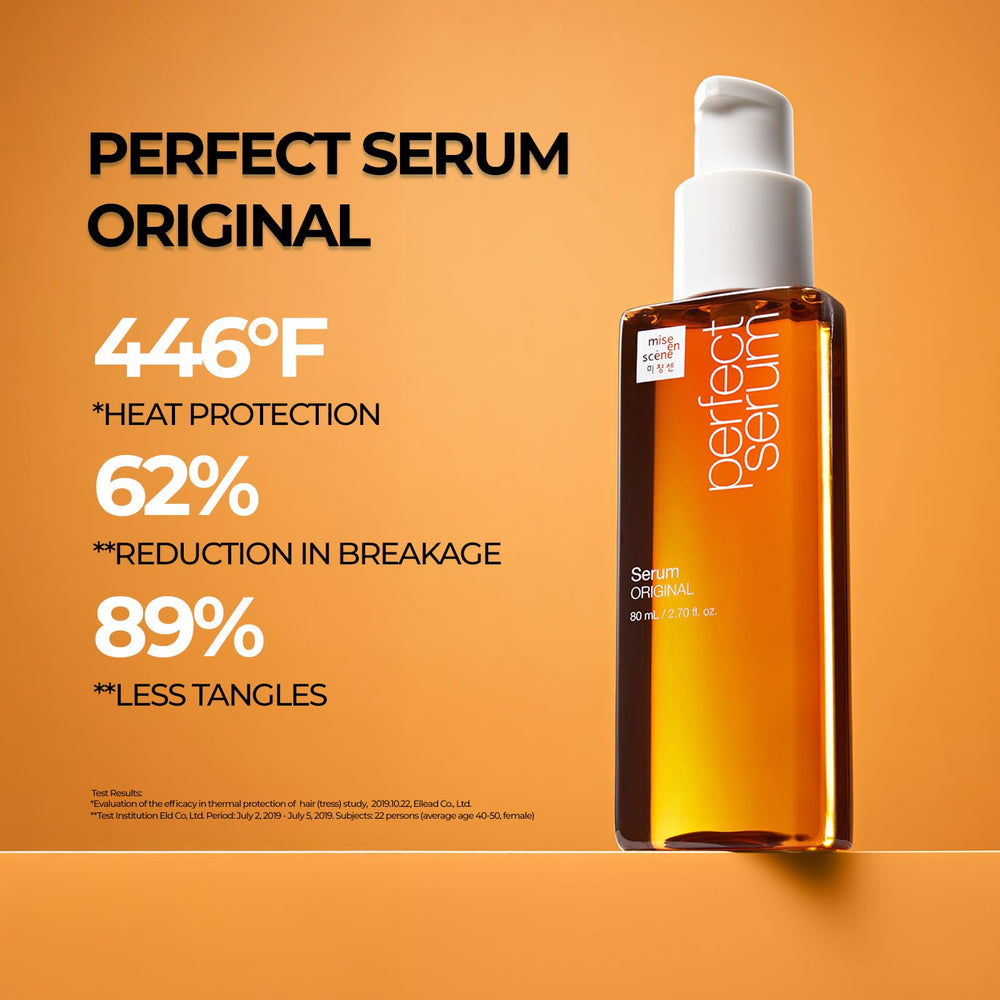 Mise En Scene Perfect Serum Original is alcohol-free and paraben-free.