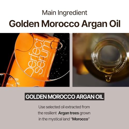Mise En Scene Perfect Serum Watery lightweight texture for fine hair.