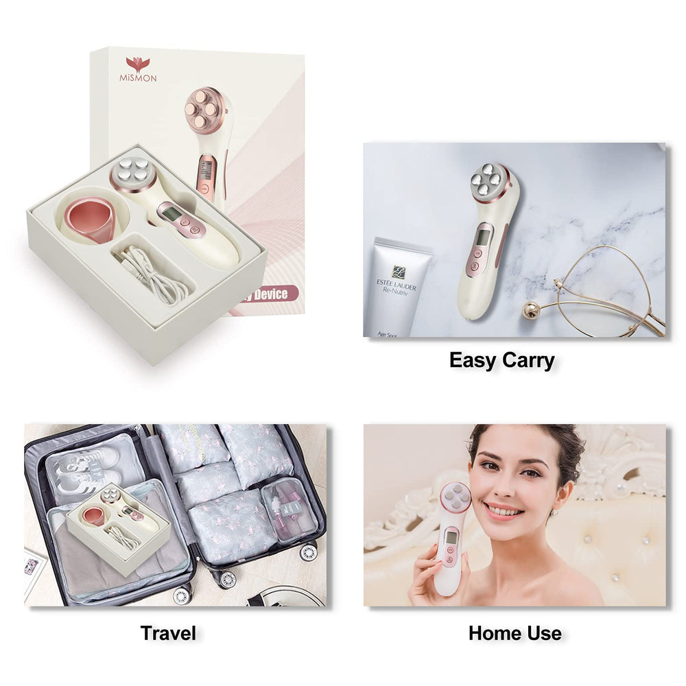MiSMON face-neck-body application for versatile facial care routines.