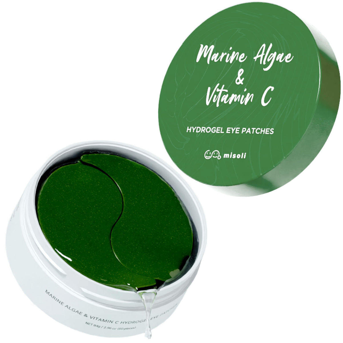 Misoli Marine Algae patches packaging shown for easy at-a-glance use