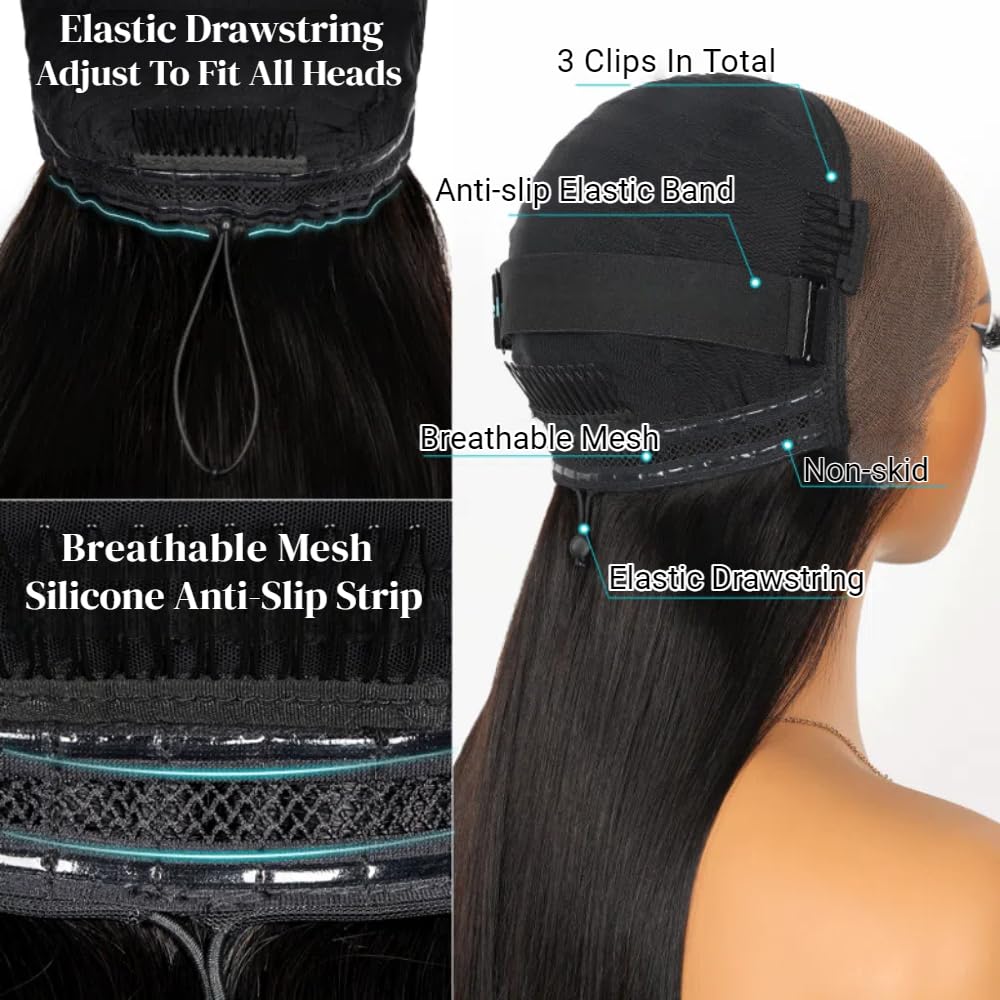 Miss Flower 13x6 HD lace front for seamless melt.
