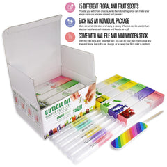 Miss Forever hangnail treatment oil pen in manicure setup for relief