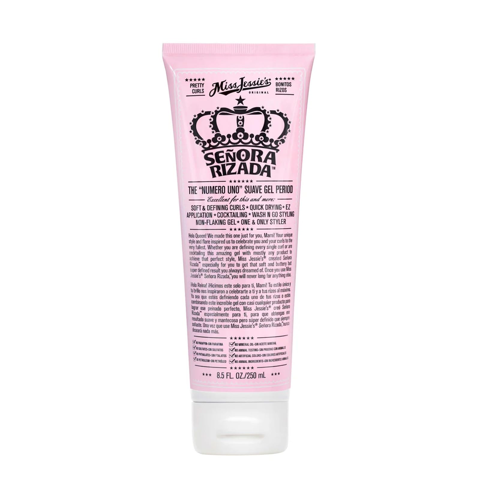 Miss Jessie's Senora Rizada Gel bottle offers defined, bounce-ready curls.