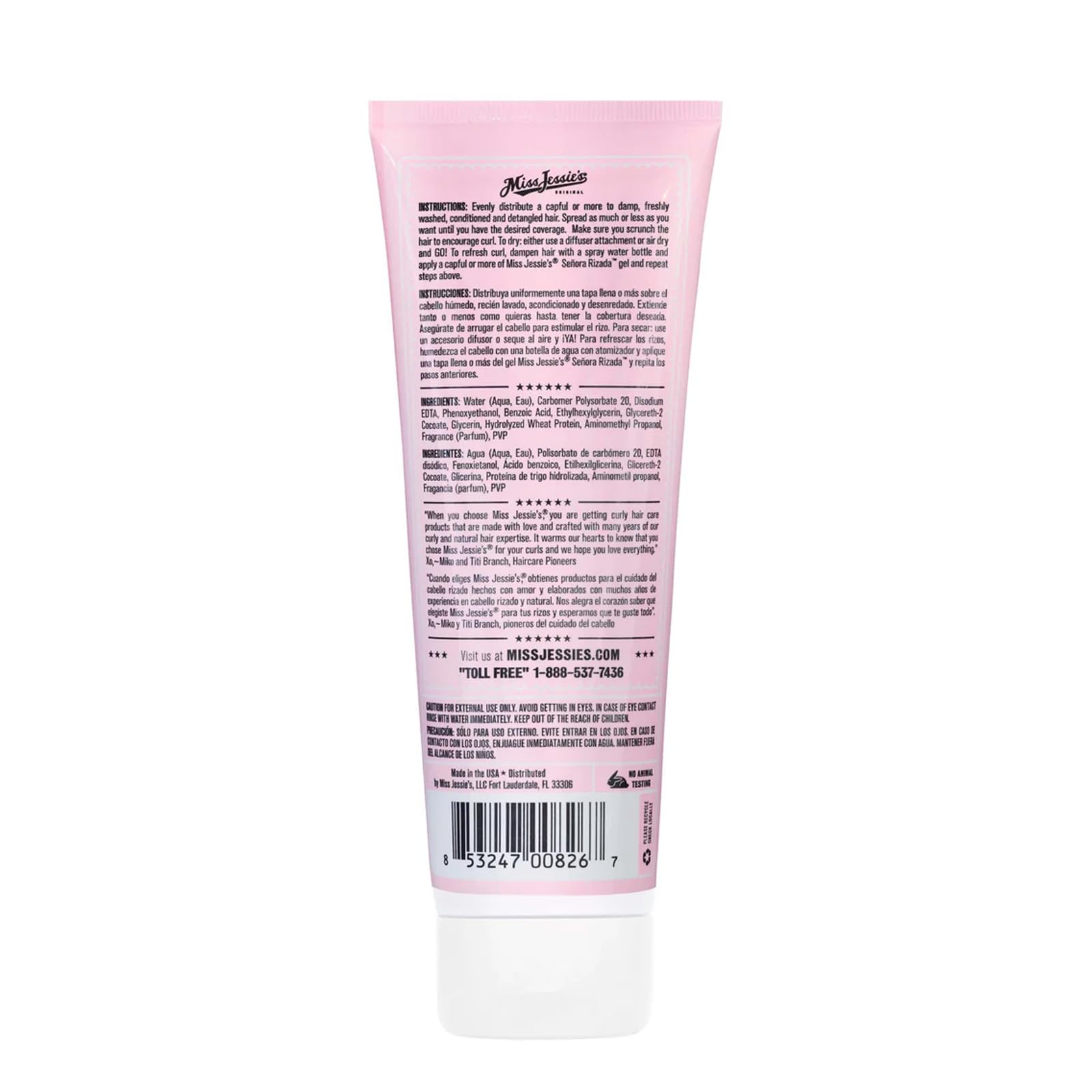 Miss Jessie's Senora Rizada Gel offers flexible hold without crunch.