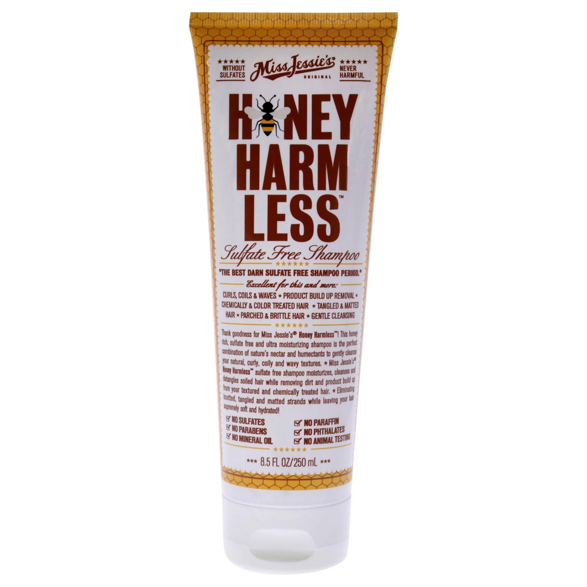 Miss Jessie's Honey Harm Less démêle les boucles tout en les hydratant