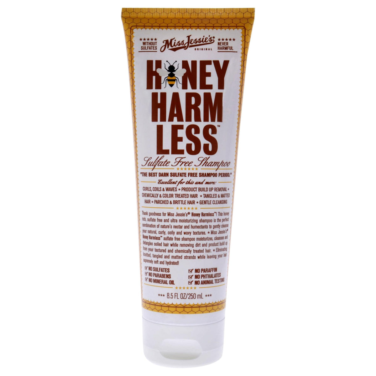 Miss Jessie's Honey Harm Less démêle les boucles tout en les hydratant