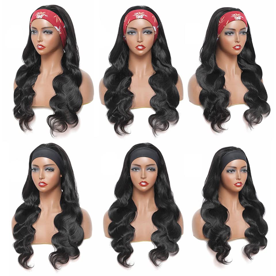 Miss Lee headband wig features 100% Brazilian virgin hair with soft texture.