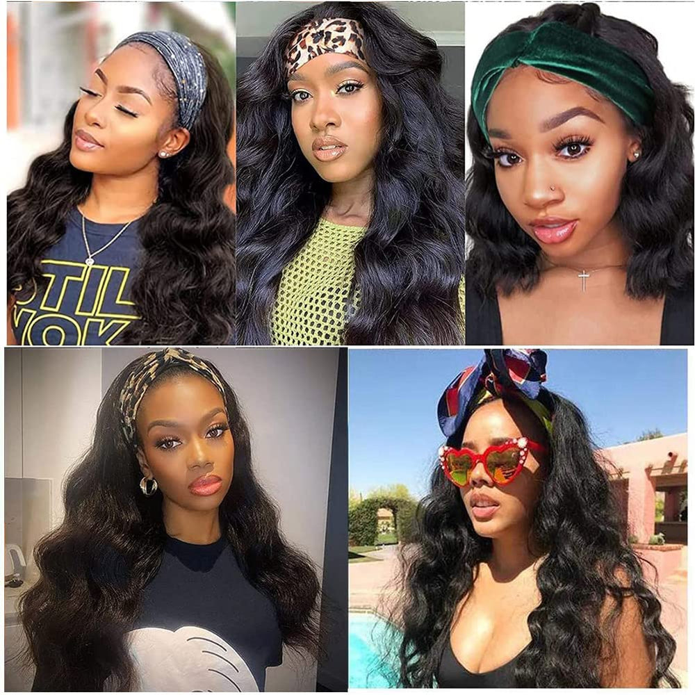 Miss Lee packaging shows wig, color headband, lashes, and cap contents.