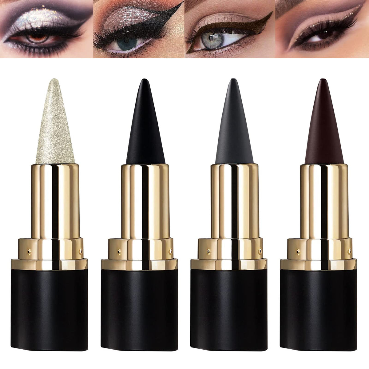 Miss Rose M gel eyeliner set packaging for travel and storage.