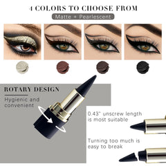 Miss Rose M gel eyeliner pencil tip close-up for precise application.