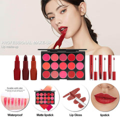 Miss Rose M eyeshadow mascara set for bold long lasting eye makeup