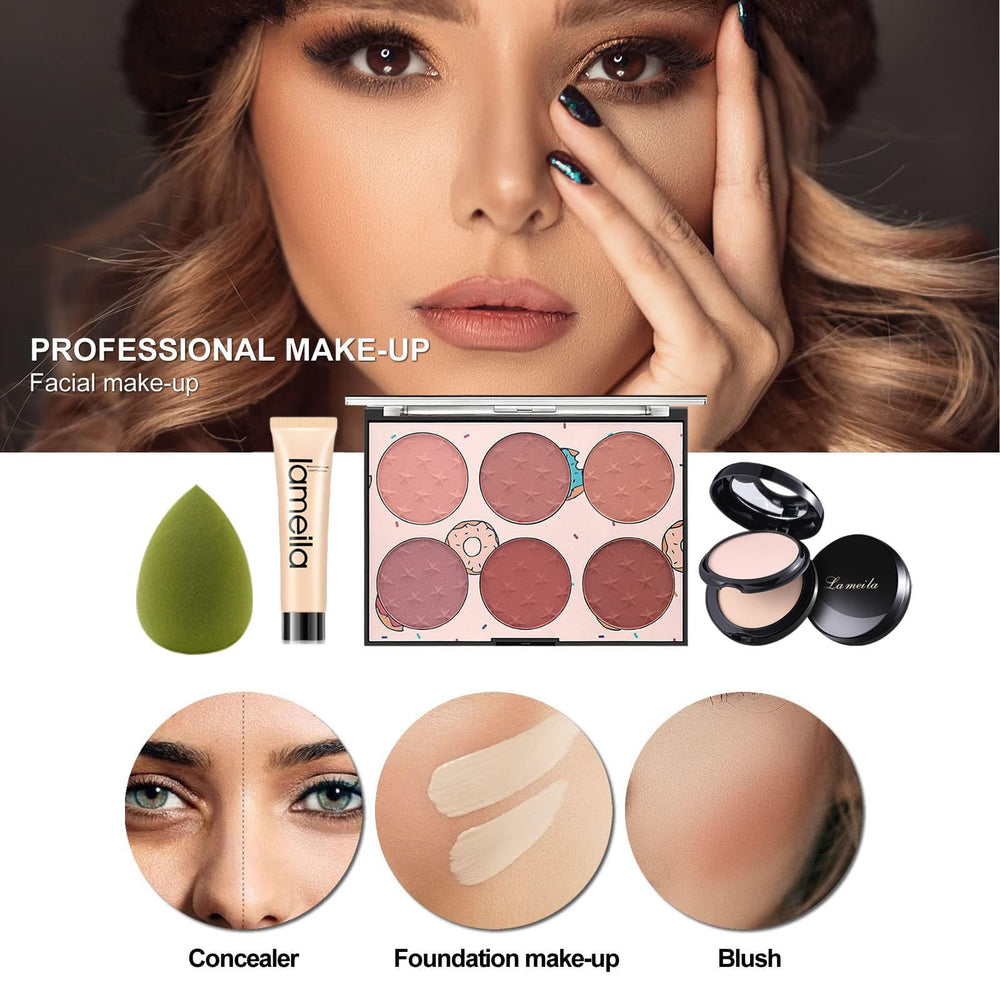 Miss Rose mascara and brow pencil set for defined lashes and brows