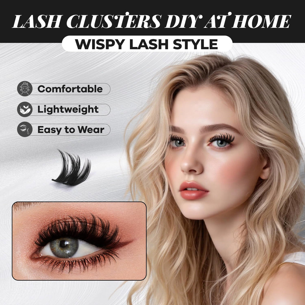 MissAiry wispy clusters with ultra-thin band blend seamlessly