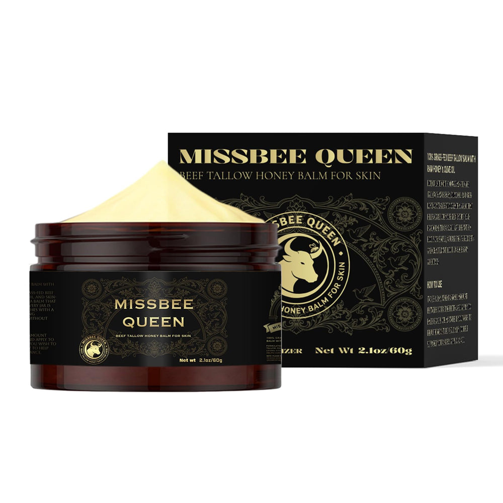 MISSBEE QUEEN 60 g jar packaging ready for travel and on-the-go use