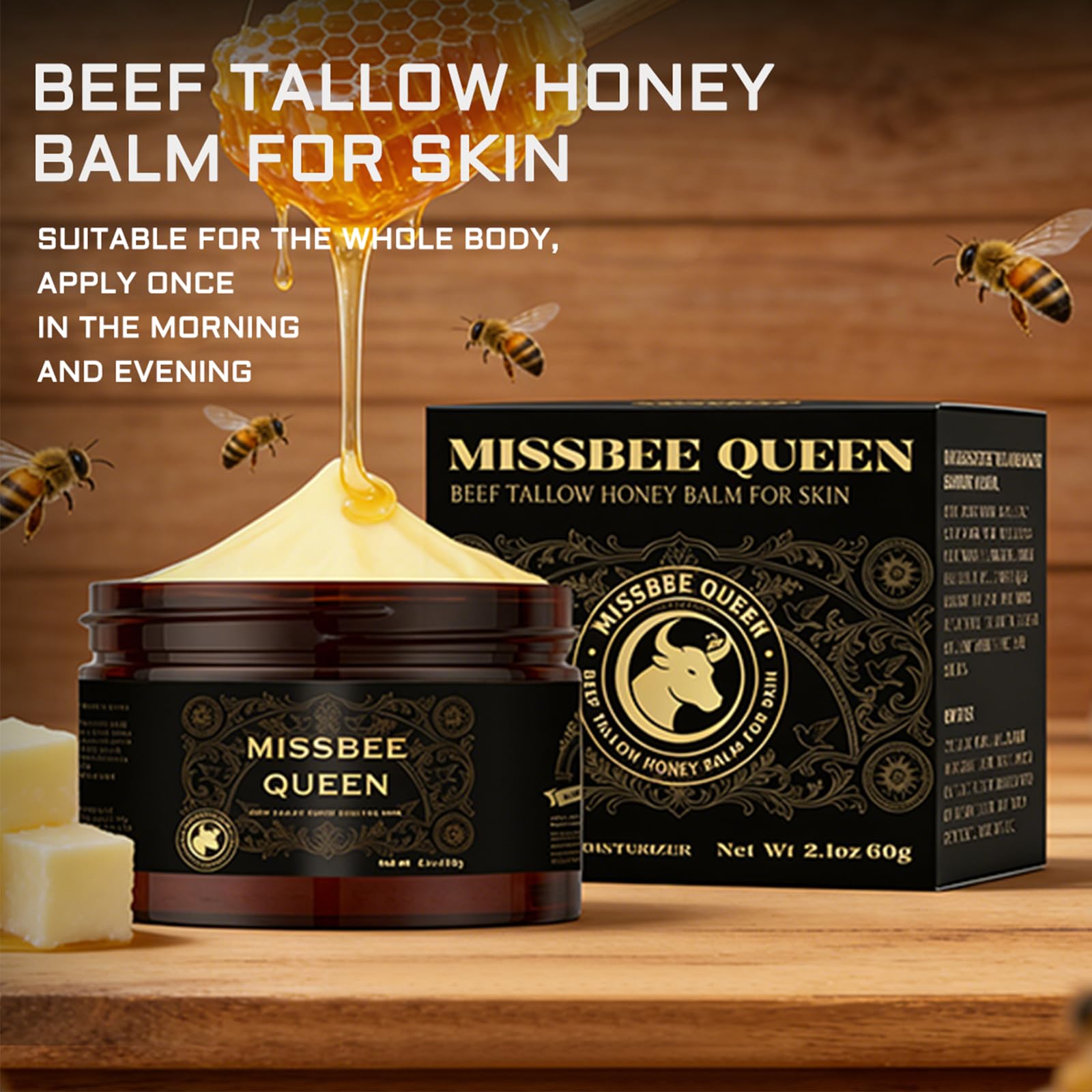 MISSBEE QUEEN fragrance-free formula suitable for sensitive skin and daily use
