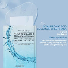 MISSEDSEN Vitamin E oil mask application nourishes sensitive skin.