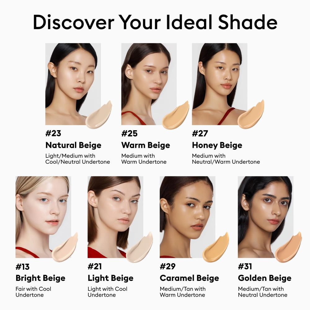 MISSHA M Perfect Cover BB Cream No.13 shade swatch for fair cool undertones