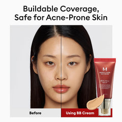 MISSHA texture close-up reveals smooth, buildable coverage without heaviness