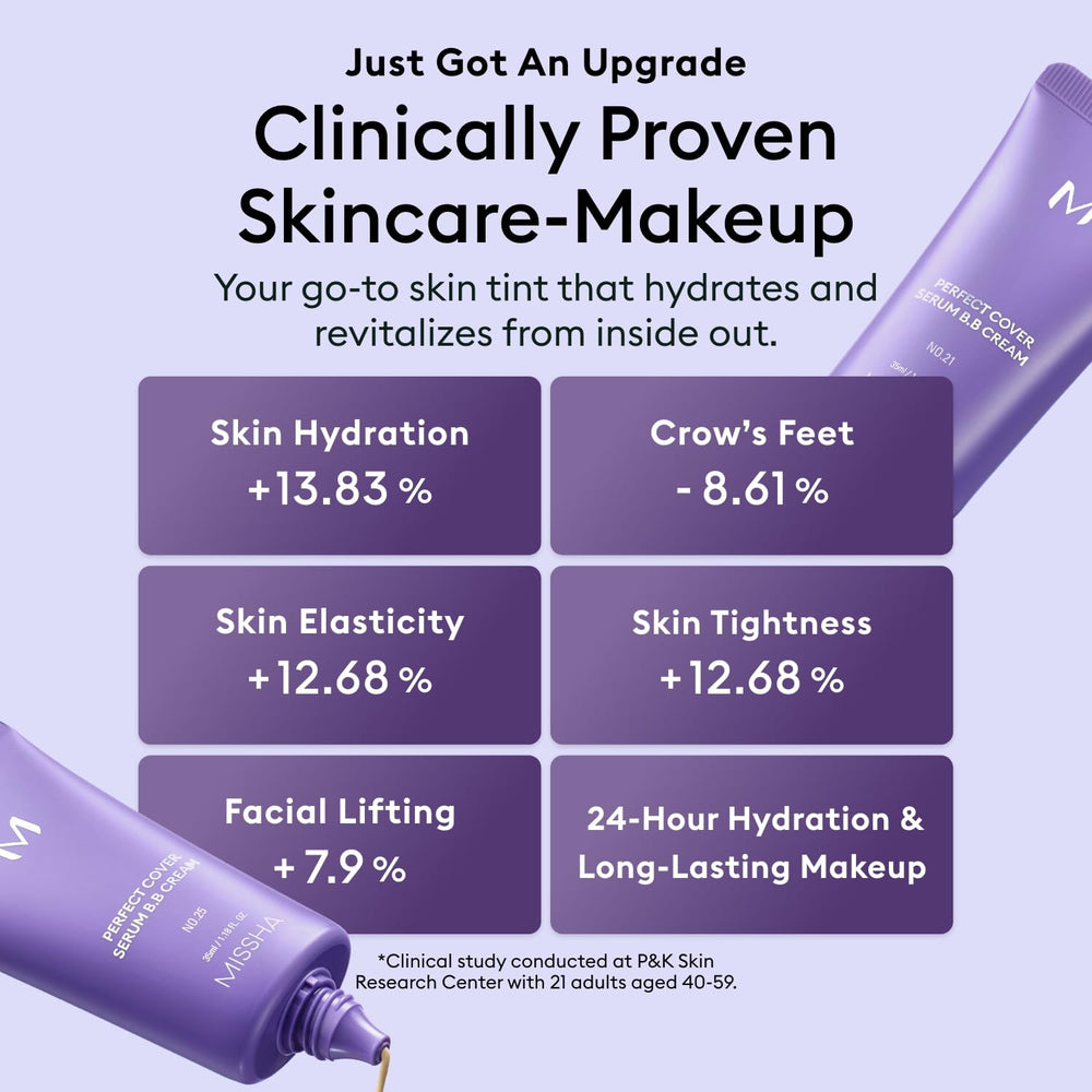 MISSHA M Perfect Cover Serum BB Cream No.13 for daily use, highlighting versatility.