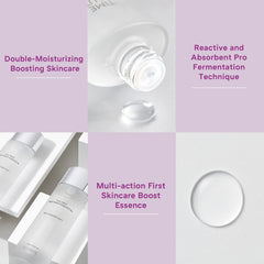 MISSHA Time Revolution First Essence RX texture on skin showing light hydration