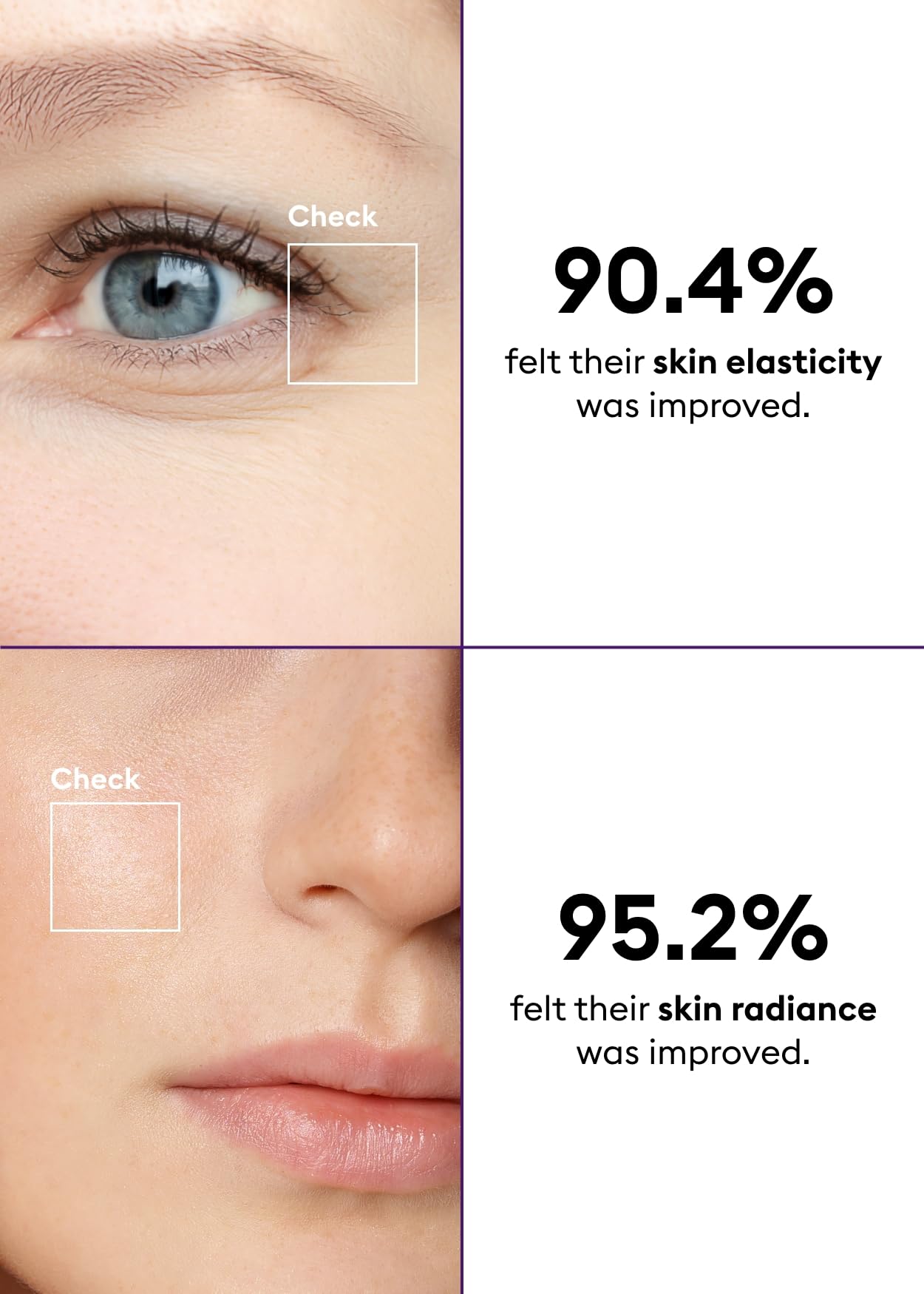 MISSHA Night Repair glow impression after use suggesting radiant skin.