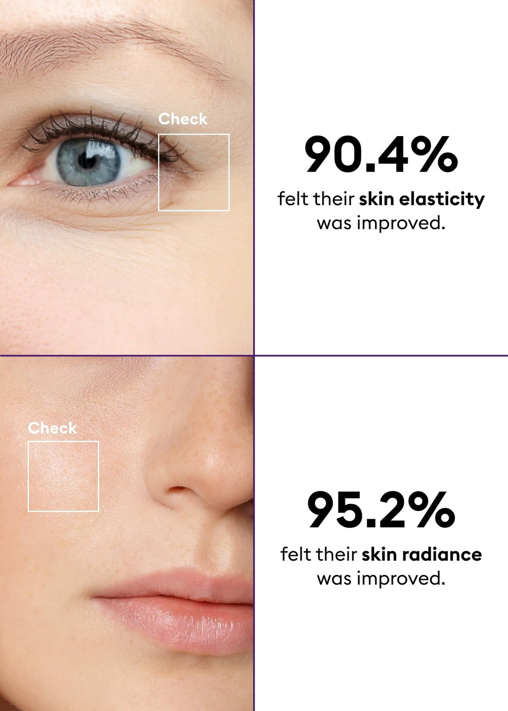 MISSHA Night Repair glow impression after use suggesting radiant skin.