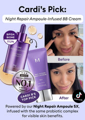 MISSHA packaging image emphasizing premium probiotic night care.