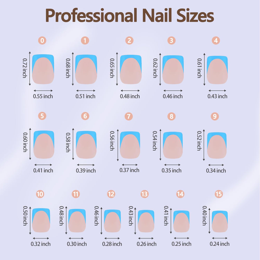 Misssix easy-to-apply press-on nails for fast, durable wear