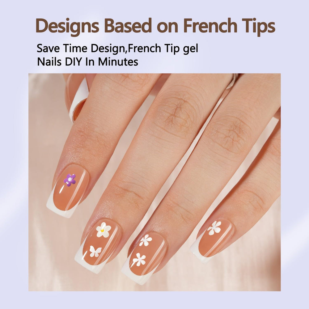 Misssix easy press-on application saves time on DIY nail styling.