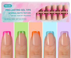 Misssix French Gel Nail Tips collection for quick at-home manicure