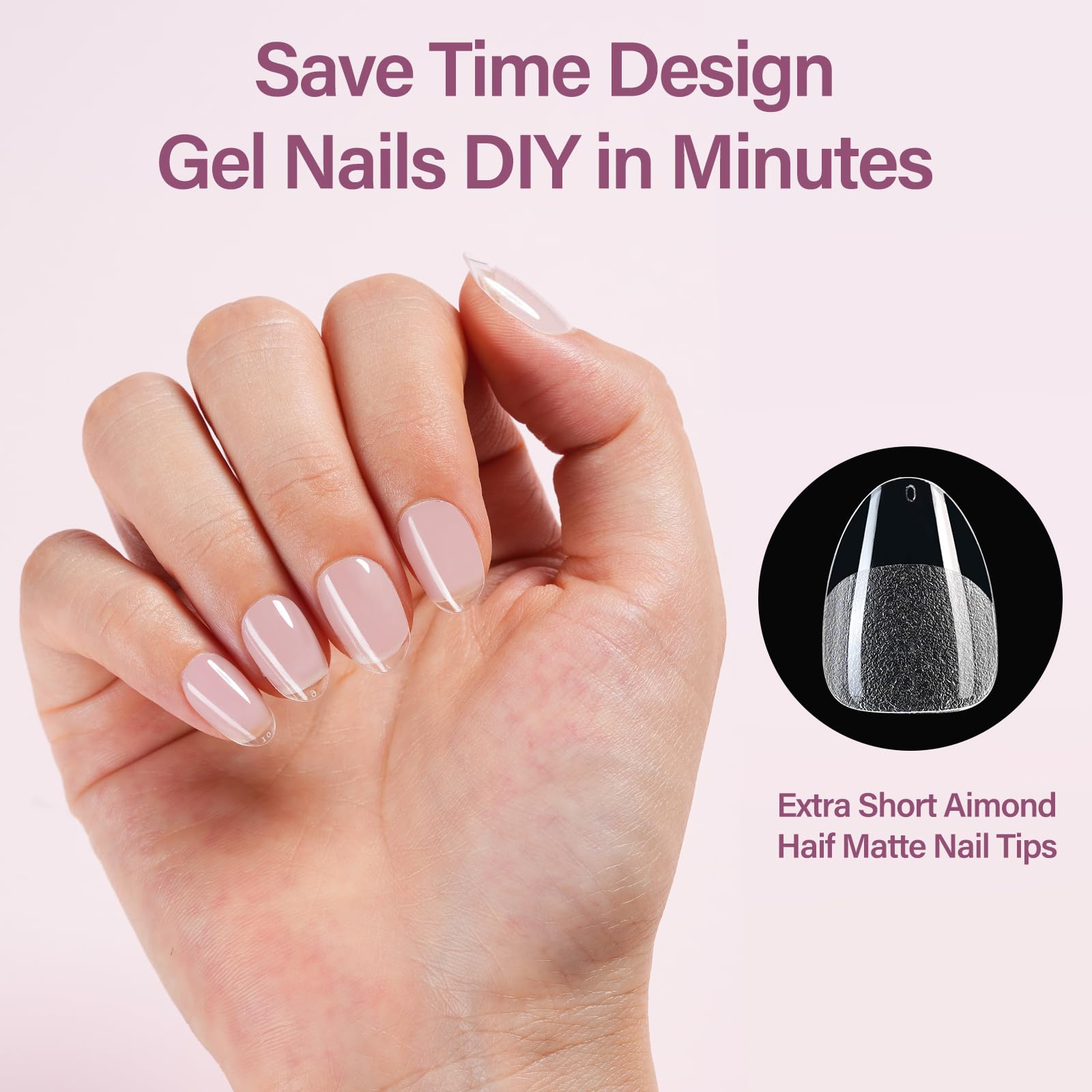 Misssix full-cover false nails deliver a clean, smooth surface for long-lasting wear.
