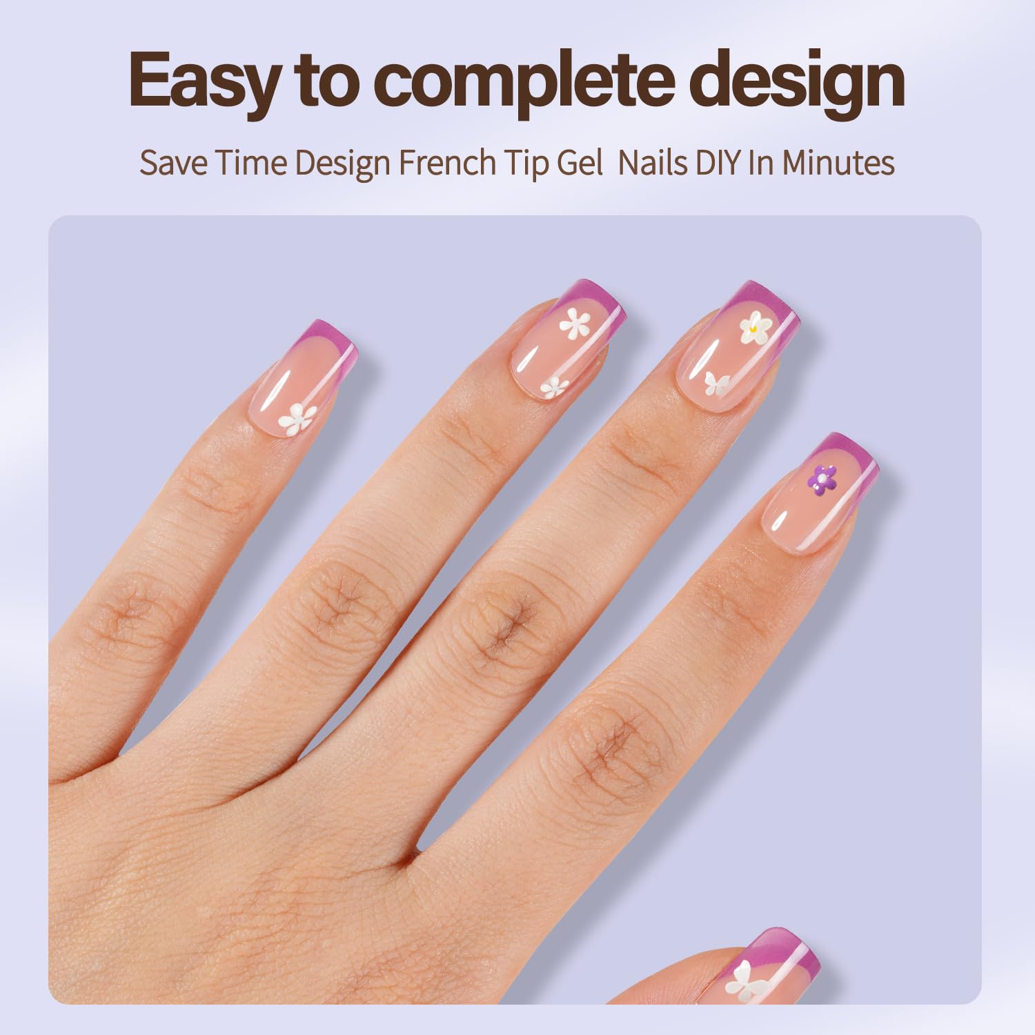 Misssix XBASICTIPS 150pcs soft gel nail tips close-up showing durable, wear-ready design.