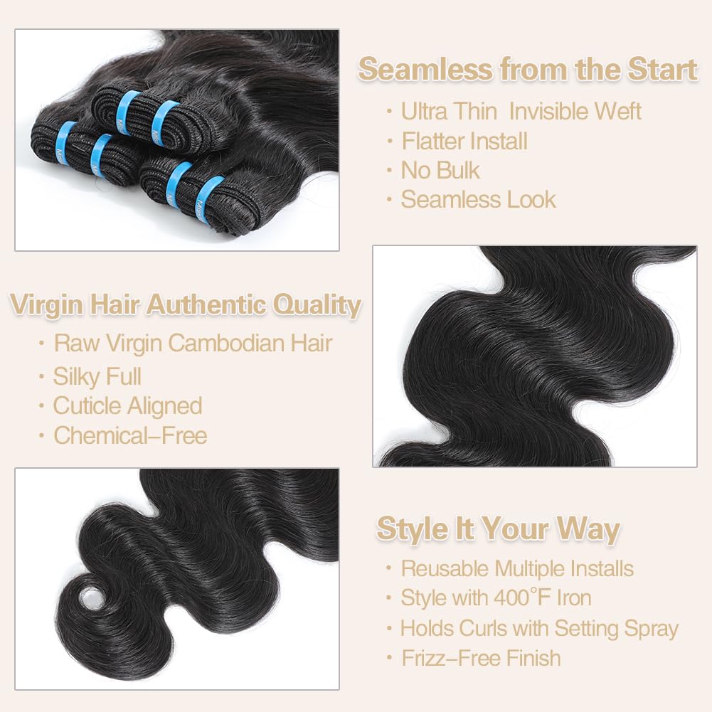 Misstoo 22-inch model look highlighting natural waves and long-lasting styling potential.