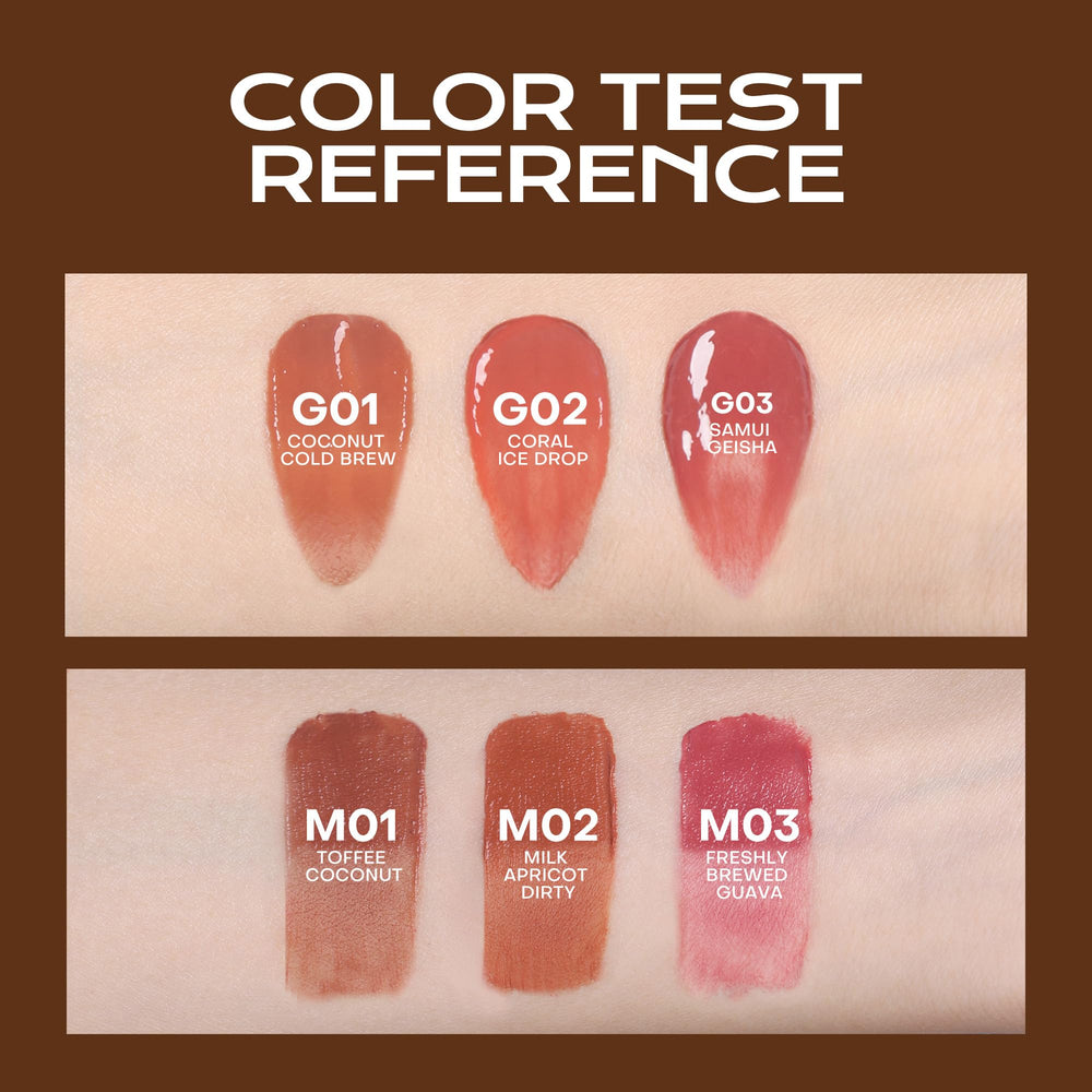 Mistine single swipe color provides rich shade in one pass.