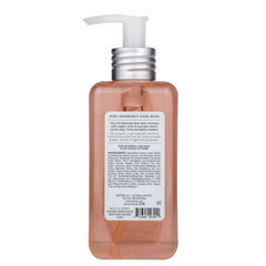 Mistral Classics Hand Wash Ruby Grapefruit packaging close-up highlighting natural extracts and clean ingredients.