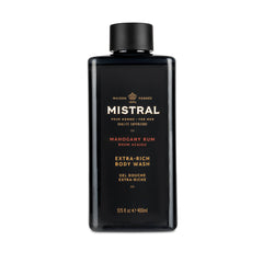 Mistral Mahogany Rum bottle showing premium scent for daily cleansing.