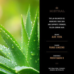 Mistral Teakwood body wash foam nourishes skin.