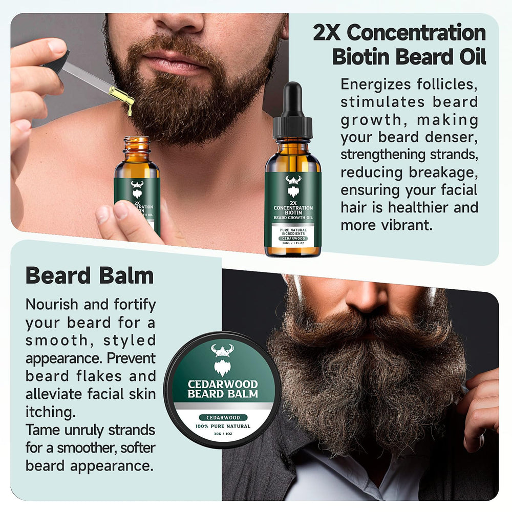 MistySprite beard balm container to tame and define whiskers.