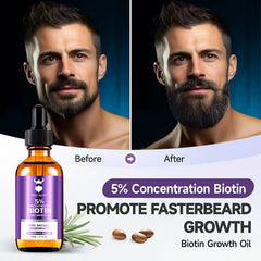 Pour action of MistySprite Beard Oil highlighting quick absorption.