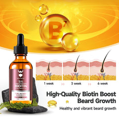 MistySprite biotin beard oil ingredients argan jojoba vitamin e nourish beard and skin