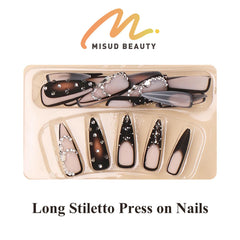 MISUD long stilettos are easy to apply, perfect for fast transformations.