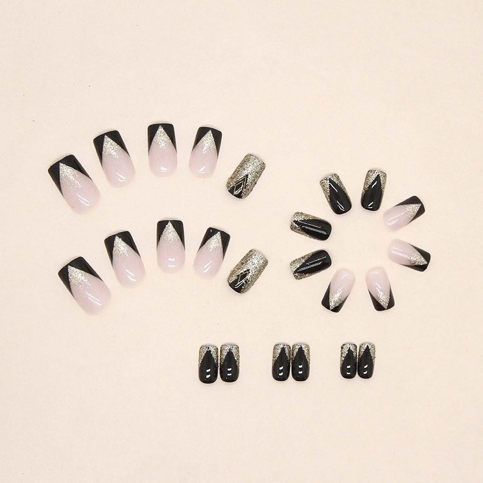 MISUD ABS acrylic material description for durable, odorless fake nails.