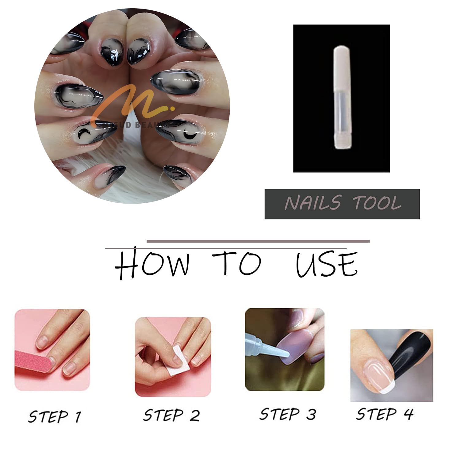 MISUD nails ideal for dating, parties, weddings and events.