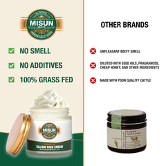 Unscented formula in a jar, ideal for sensitive skin.